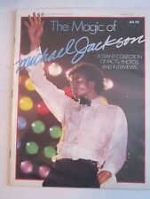 1984 THE MAGIC OF MICHAEL JACKSON BOOKLET - FACTS, PHOTOS - SEE PICS - TUB QQQ picture