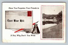 Have You Forgotten Your Friends In East Blue Gill, Vintage Postcard picture