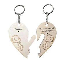 Couple Keychains You Hold The Key To My Heart Keychains Valentine's Day Gifts picture