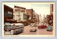 Windsor ON-Ontario Canada, Ouellette Ave Prince Edward Hotel, Vintage Postcard picture