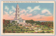 Postcard The George Washington Masonic National Memorial, Alexandria, Va. picture