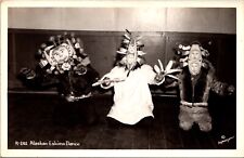 Real Photo Postcard Alaskan Eskimo Dance picture