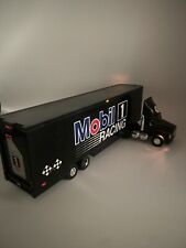 1994 Mobil 1 Race Car Carrier Toy / Working Lights picture