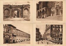 PERUGIA ITALY 22 Vintage BIG SIZE Postcards circa 1930 (L3468) picture