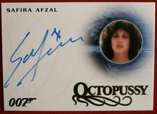 JAMES BOND - OCTOPUSSY - SAFIRA AFZAL Hand-Signed LIMITED EDITION Autograph Card picture