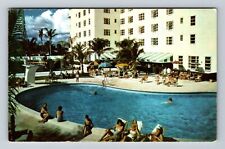 Miami Beach FL-Florida, The Coronado Hotel, Advertising Antique Vintage Postcard picture