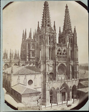 Spain, Burgos, Cathedral of Santa María de Burgos Vintage Tirage print, shot picture