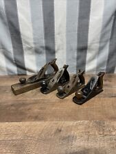 Vintage/Antique Wood Planes-Craftsman-unbranded-made In USA-see Pics picture