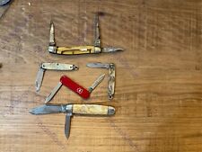 Lot Of 5 Assorted Pocket Knives (Most Vintage) picture