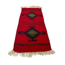 Navajo Southwestern New Mexico Wool Vintage Germantown Eye Wall Hanging Tapestry picture