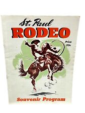 Vintage 1964 ST. PAUL OREGON Rodeo Program picture