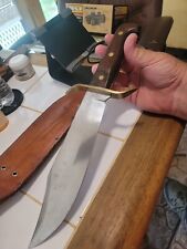 VINTAGE WESTERN USA W49 BOWIE KNIFE D-1980 WITH SHEATH EXCELLENT CONDITION  picture