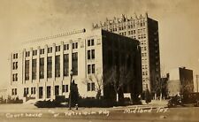RPPC Midland Texas T.S. Hogan Petroleum Building & Court House c1920s/30s picture