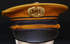 Interwar Era 1920's US Army Band Musician Service Visor Hat Missing Plume picture