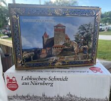 Nurnberg Germany 2012 Lebkuchen Large Biscuit Cookie Tin Box Blue picture
