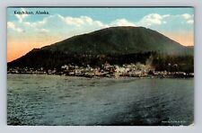 Ketchikan AK-Alaska, Panoramic View Ketchikan, Antique Vintage c1924 Postcard picture
