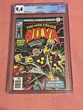 Nova #1 CGC 9.4 White Pages, Key Issue Origin & 1st Appearance of Nova, Marvel picture