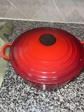 Le Creuset Red Signature Cast Iron Dutch Oven #26 5.5 qt picture