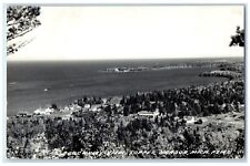 c1940's Brockway View Copper Michigan MI RPPC Photo Unposted Vintage Postcard picture