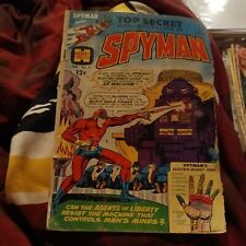 Spyman # 3 Harvey comics 1967 silver age 3rd professional Steranko art superhero picture