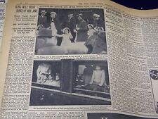 1939 MAY 23 NEW YORK TIMES - DIONNE QUINTS KISS QUEEN - NT 3039 picture