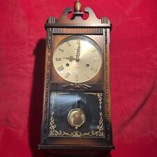 Vintage Linden Chime Wall Clock Model 8052 31-Day Mechanical Key-Wind-JAPAN (R3) picture