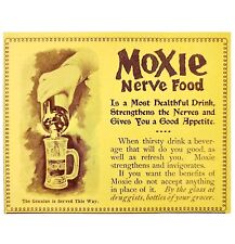 Moxie Soda Nerve Food Drink 1897 Advertisement Victorian Medical ADBN1mmm picture