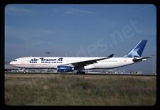 Air Transat Airbus A330-300 C-GKTS Jul 02 Kodachrome Slide/Dia A21 picture