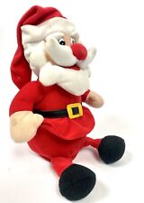 Vintage Sitting Santa Battery Operated To Vibrate Shakily While Saying Ho Ho Ho picture