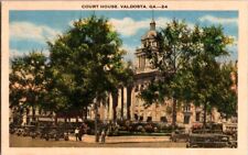 Vintage Postcard Court House Valdosta GA Georgia Lowndes County            E-742 picture