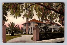 Pasadena CA-California, Residence, Antique, Vintage Postcard picture
