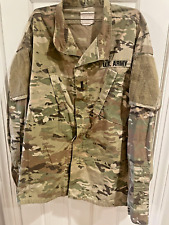 US Army Multicam Combat Field Camo Shirt Men Large Long PERIMETER INSECT GUARD picture