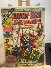 GIANT-SIZE AVENGERS # 1 2 3 4 5 Complete Series Lot of 5 VG+ picture