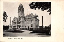 Postcard City Hall in Williamsport, Pennsylvania picture