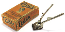 John Oster Racine Wis. Antique Hand Clippers No. 000 Style E in Original Box picture