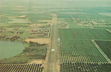 Lake Placid FL Florida, Plantation Paradise Pineapples Aerial View, VTG Postcard picture