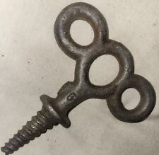 Vintage 1950's Heavy Duty Cast Iron Theater Stage Screw Props  3x3 7/8in picture