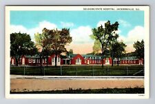 Jacksonville IL-Illinois, Soldiers State Hospital, Vintage c1930 Postcard picture