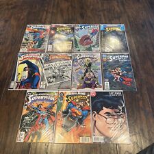 Lot of 11 Superman comics (80s -90s ) - issue #s below - Great Condition picture