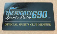 VINTAGE 1990 XTRA MIGHTY 690 AM SPORTS RADIO STATION SAN DIEGO MEMBER CARD picture