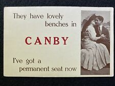 Canby Oregon OR Romance Greetings 1912 Antique Photo Postcard picture