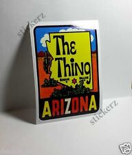 Arizona THE THING Vintage Style Travel Decal / Vinyl Sticker, Luggage Label picture