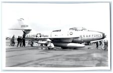 c1960's US Air Force FS 534 Airplane RPPC Photo Posted Vintage Postcard picture