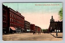 Concord NH-New Hampshire, Main Street Looking South, Vintage c1911 Postcard picture