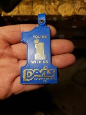 Vtg You're #1 Davis Concrete Plastic Advertising Keychain - WISE MADE IN USA picture