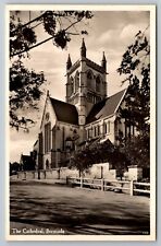 The Cathedral. Bermuda Real Photo Postcard. RPPC picture