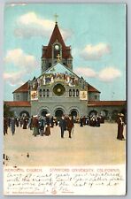 Memorial Church. Stanford University. 1905. California. Vintage Postcard picture