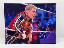Cody Rhodes WWE Crowd Signed Autographed Photo Authentic 8X10 COA picture