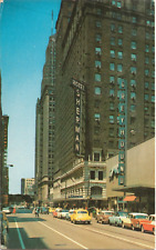 Hotel Sherman-Chicago, Illinois IL-1956 posted vintage postcard picture