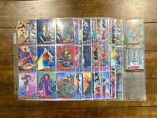1994 Fleer Ultra X-Men Trading Cards Complete Base Set 150 Cards on Pages picture